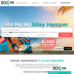 Win a Ho Ho Holiday Hamper Worth $1,000 from Zoom Travel Insurance