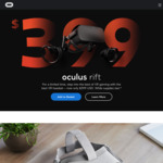 Oculus Rift with touch VR System $399 US  $524 AUD @Oculus while stocks last