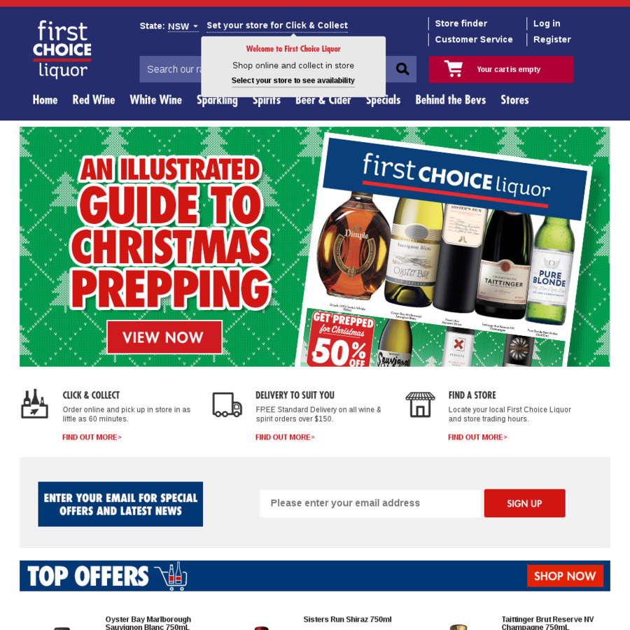 First Choice Liquor 10 off 100 Spend OzBargain