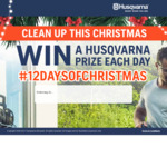 Win 1 of 33 Prizes from Husqvarna's 12 Days of Christmas Giveaway