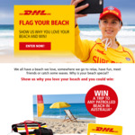Win an Australian Beach Holiday for 2 Worth $3,000 or 1 of 41 Daily Prize Packs Worth $110 from DHL