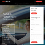 GoCatch 25% Back in Credits for The Rest of April 