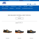 New Balance Football Boots $19.95 + $15 Delivery (Free C&C in WA) @ Jim Kidd Sports 