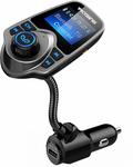VicTsing Bluetooth FM Transmitter $16.99 (Was $21.99) / Car Phone Holder + Delivery ($0 Prime / $49 Spend) @ VicTsing Amazon AU