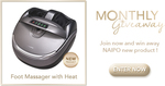 Win a Special Foot and Leg Massager Worth $230 from NAIPOcare