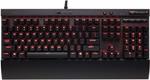 [Refurb] Corsair K70 LUX Mechanical Keyboard Red LED Cherry MX Red or Brown $99.59 + Post (Free with Prime) @ Amazon US via AU