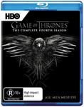 Game of Thrones Season 4 Blu-ray $7.44 + Delivery (Free with Prime/ $49 Spend) @ Amazon AU