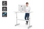 Ergolux Height Adjustable Sit Stand Desk (120x70cm) $179 Inc. Delivery @ Kogan