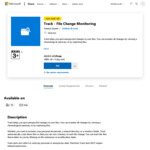 [PC, Win10] Free - Track - File Change Monitoring (Was $7.45) @ Yannick Guiard via Microsoft Store