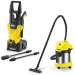 Karcher K3 High-Pressure Cleaner & Karcher 17L Wet/Dry Vacuum for $279 + Delivery (Free Local Pick Up) @ Total Tools