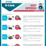 Purchase D-Link DSL-4320L Router At Australian Retailers & Claim $50 Gift card, or DSL-3900 Modem for FHD Ip Camera @ D-Link