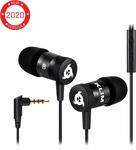 KLIM Fusion In-ear Black Earphones w/ Mic $15.10 + Delivery ($0 with Prime/ $39 Spend) @ Amazon AU
