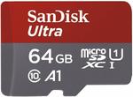 SanDisk Memory Cards: Ultra MicroSD 32GB $7 (Exp), 64GB $13, Ultra SD (Exp) 16GB $5, 64GB $13 @ (Harvey Norman Exp) & Amazon AU