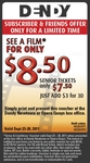 $8.50 Movie Tickets at Dendy Newtown and Opera Quays, NSW (23-28 Sept)
