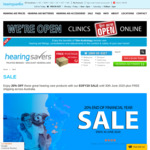 20% off EOFY SALE on Hearing Aid Batteries, Consumables & Accesories @ Hearing Savers