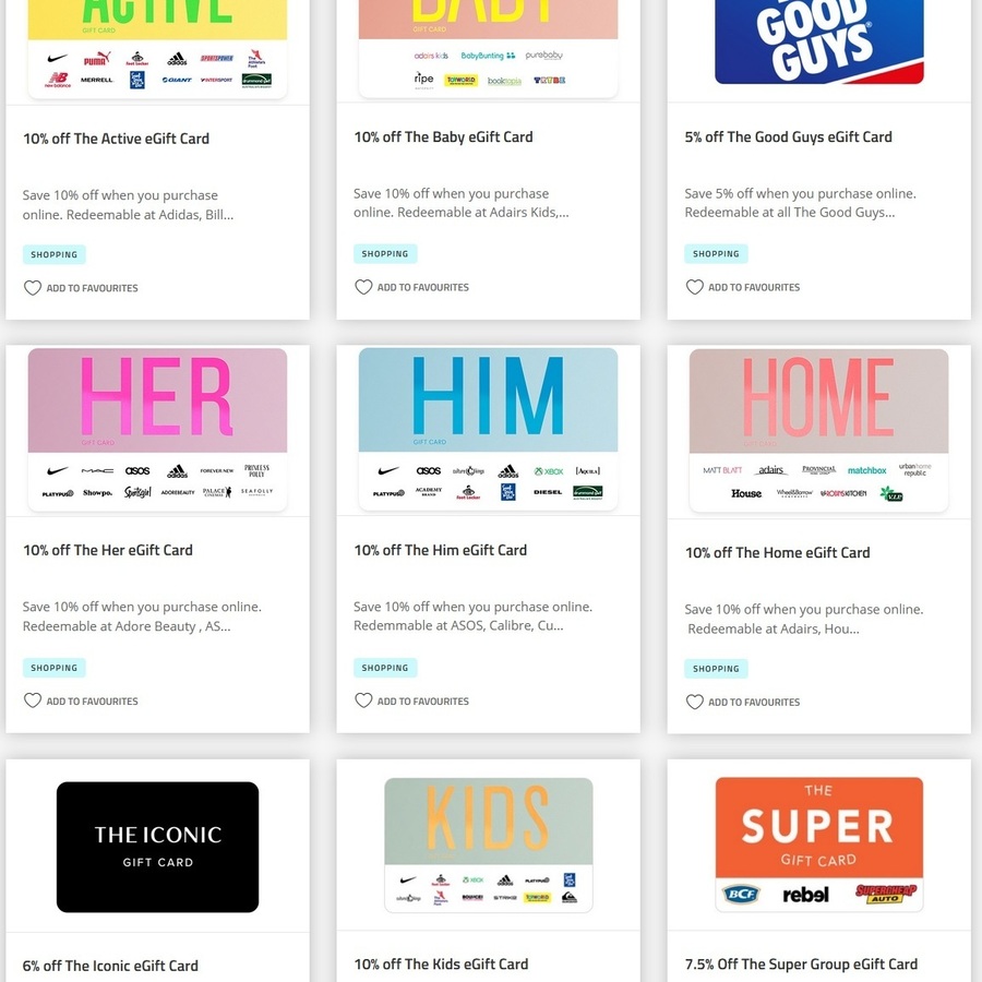 10 off Active Baby Her Him Home Kids eGift Cards AGL