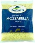 The Real Shredded Mozzarella or Tasty Cheese 2kg $15 @ Woolworths