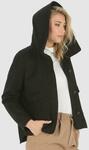 Women's Cropped Hoodie Jacket (Black) by Privilege Australia Shipped $119 (Save $20) @ Lincoln St Clothing