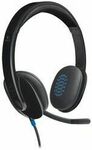 Logitech USB Headset Black H540 $39 + Delivery/C&C/in Store @ Officeworks