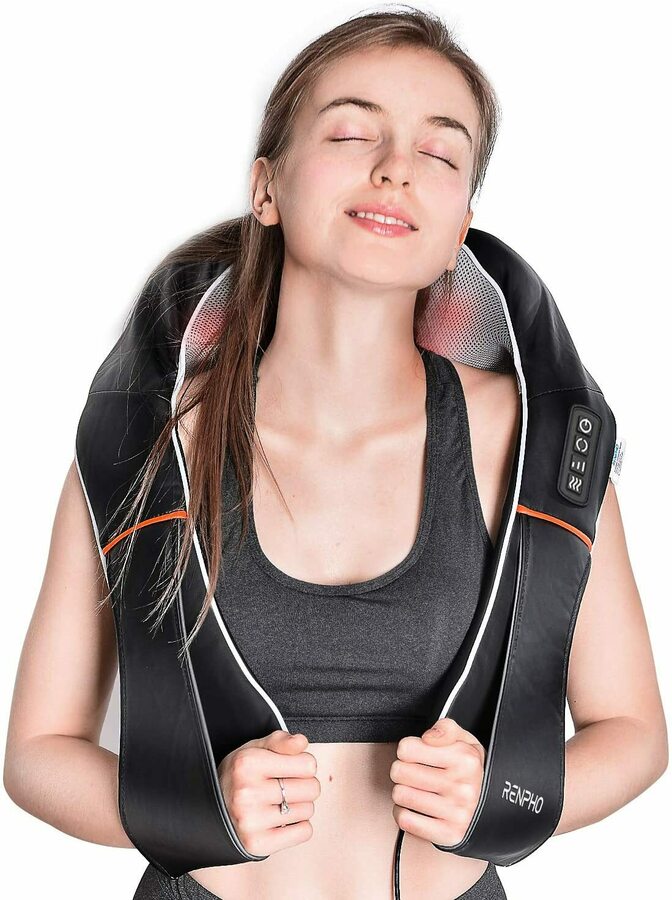 Renpho Electric Shiatsu Neck And Back Massager With Heat 5249 Delivered Ac Green Via Amazon