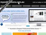Cheap Online Stores - 'Online Store Starters' from $2 P/Month at myonlinestore.com.au