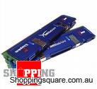$1 Postage - KINGSTON HYPERX 800MHz RAM 4GB Kit KHX6400D2K2/4G @ ShoppingSquare.com.au