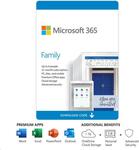 Microsoft 365 Family 6 PC or Mac 1 Year Subscription $98 (RRP $129) + Delivery + Surcharge @ Shopping Express