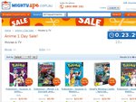 Mighty Ape 1 Day Anime Sale - up to 70% off