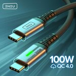 INIU USB-C to USB-C 100W PD Cable 1m US$4.29 (~A$5.73), 2m US$5.38 (~A$7.18) Delivered @ INIU Global Store AliExpress