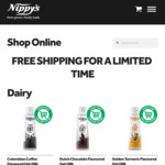 Free Shipping for Orders over $100 @ Nippy’s Online