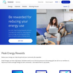 Join AGL Peak Energy Rewards Program and Reach Energy