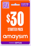 amaysim $30 Starter Kit Pack for $10 Delivered (30GB + 40GB Bonus Data for The First Renewal) @ amaysim-online eBay