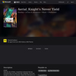 [XB1,XSX,XB Live Gold] Ariel_Knight’s Never Yield - Free with XBOX Live Gold @ Xbox