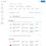 Frankfurt to Singapore $1395 Business Class One Way on Singapore Airlines @ Google Flights