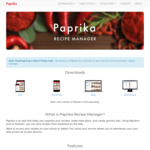 [macOS, Win, iOS, Android] 40-50% off Paprika Recipe Manager 3 App @ Paprika
