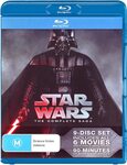 Star Wars Complete Saga - First 6 Movies (9 Blu-Ray Discs) $27.99 +  Delivery ($0 with Prime/ $39 Spend) @ Amazon AU