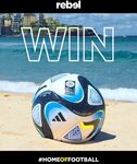 Win an adidas OCEAUNZ Pro Match Ball from Rebel Football