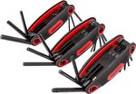 AmazonBasics Folding Hex Key Set - 3-Pack, Metric/SAE/Star $12.99 + Delivery ($0 with Prime/ $39 Spend) @ Amazon AU