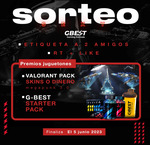 Win a G-Best Starter Pack and a Valorant Skin Pack from ZETA Saiz