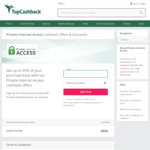 Upsized 95% Cashback on Private Internet Access VPN Plans @ TopCashBack