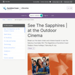 [QLD] "The Sapphires" Movie Outdoor at Sunshine Coast Stadium (Popcorns Included) $10 @ Sunshine Coast Council
