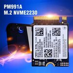 Samsung PM991a 1TB PCIe Gen3 NVMe M.2 2230 SSD US$50.95 (~A$80.04) Delivered @ AIiExpress Storage Store, AliExpress
