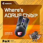 Win 1 of 5 AORUS M5 Gaming Mouses from AORUS ANZ