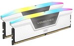 CORSAIR Vengeance RGB DDR5 RAM 32GB (2x16GB) 6000MHz CL36 - White $159 Delivered @ Amazon AU
