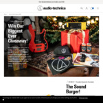 Win End of The Year Prize Pack from Audio-Technica