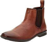 Hush Puppies Men's Chelsea Boot from $93.27 (Tan Burnish, US10) Delivered @ Amazon AU