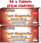 192x Ibuprofen 200mg (Coated tablets) $10.99 Delivered @PharmacySavings
