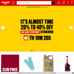 20-40% off Almost Everything @ Supercheap Auto