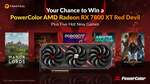 Win a PowerColor Red Devil Radeon RX7800XT Graphics Card and 5 Games from Fanatical