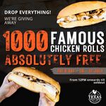 [NSW] 1000 Free Chicken Roll Giveaway (500 on 26/7 & 500 on 27/7) @ Texas Charcoal Chicken, Five Dock